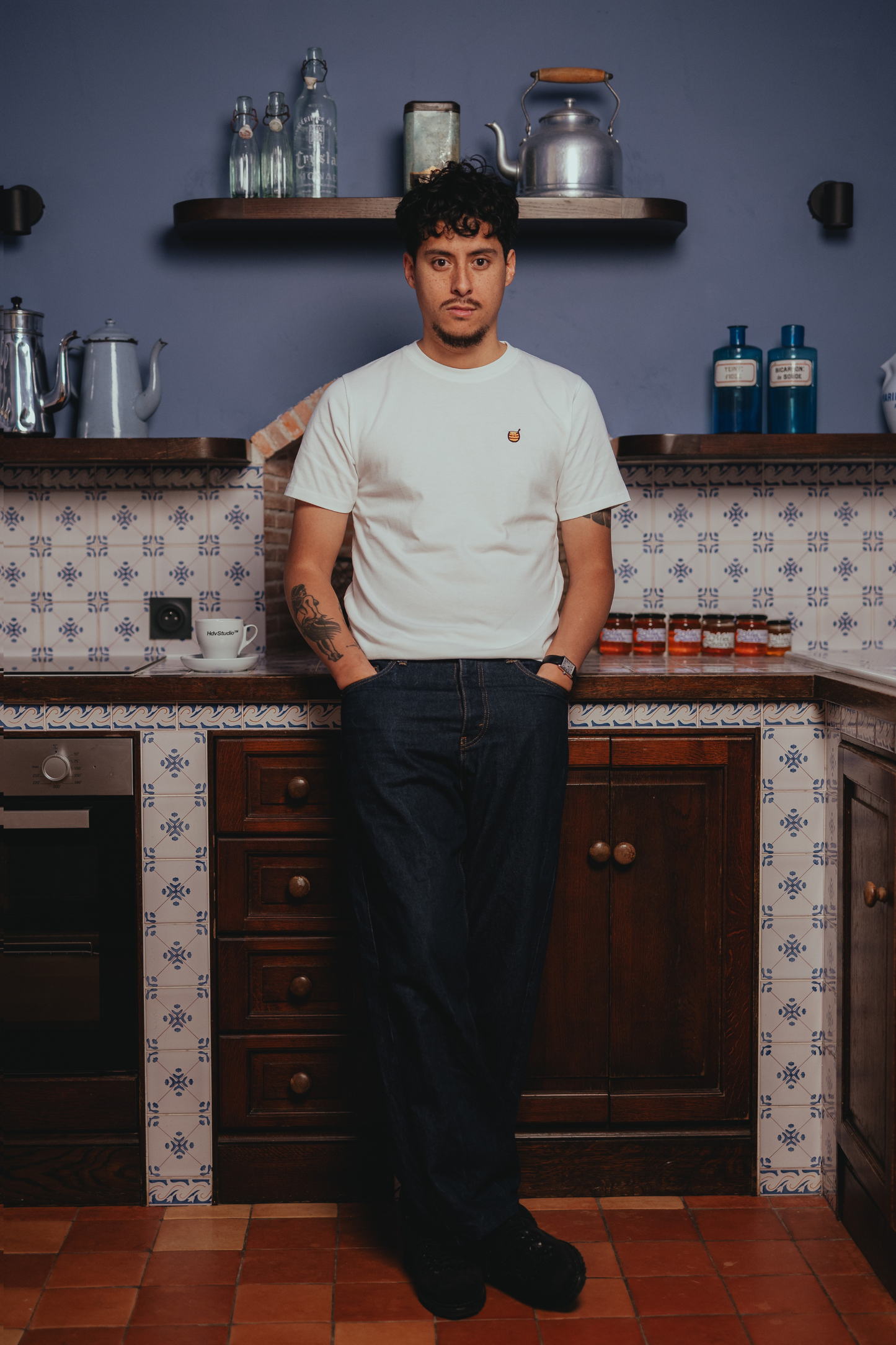 T-shirt Pot de Miel - Blanc