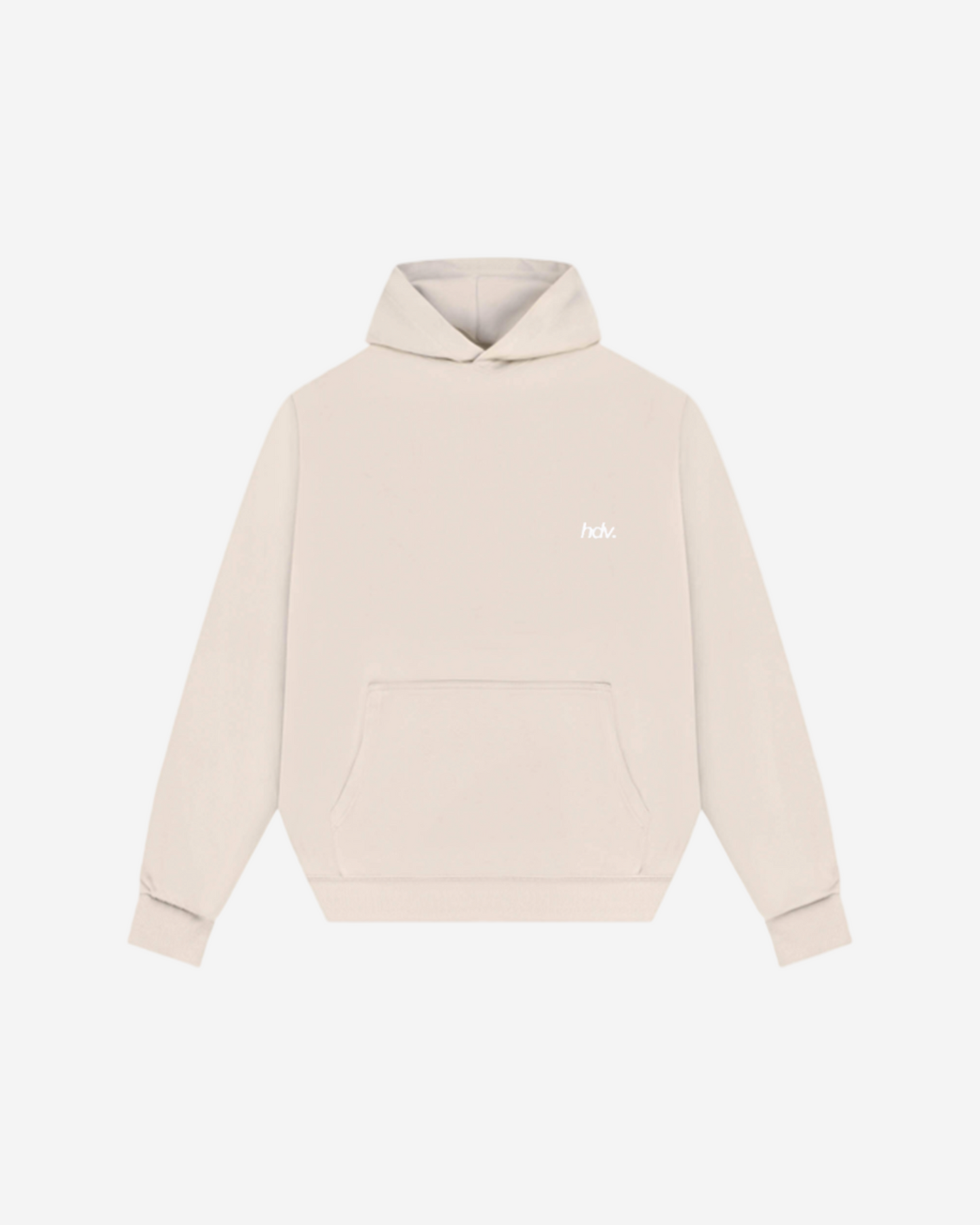 Hoodie HDV Essentiel - Beige