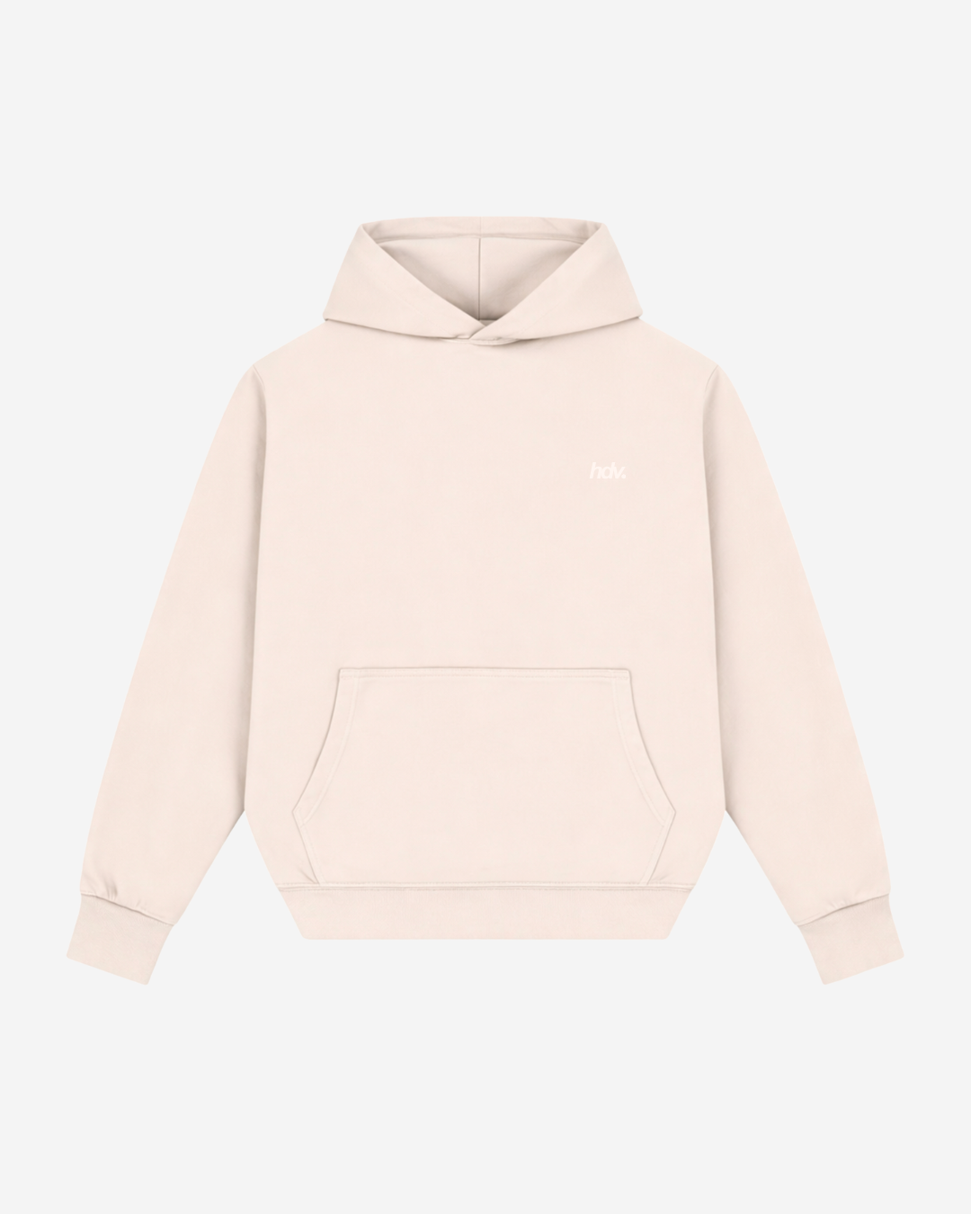 Hoodie HDV Essentiel - Beige