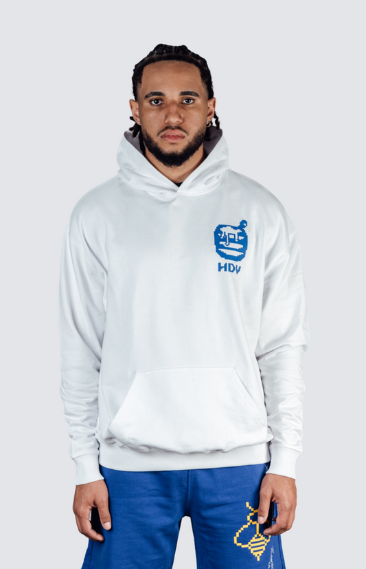 Hoodie Temps Moderne - Blanc