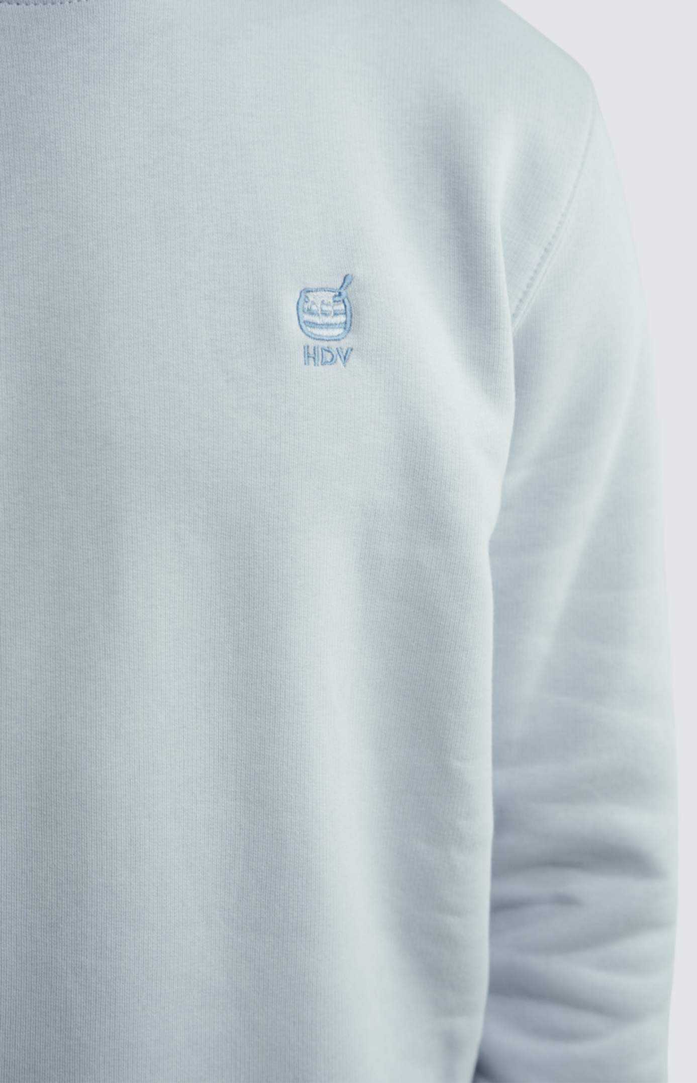 Crewneck Bleu pastel - Pot de miel