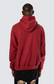 Court Flowers Hoodie - Burgundy