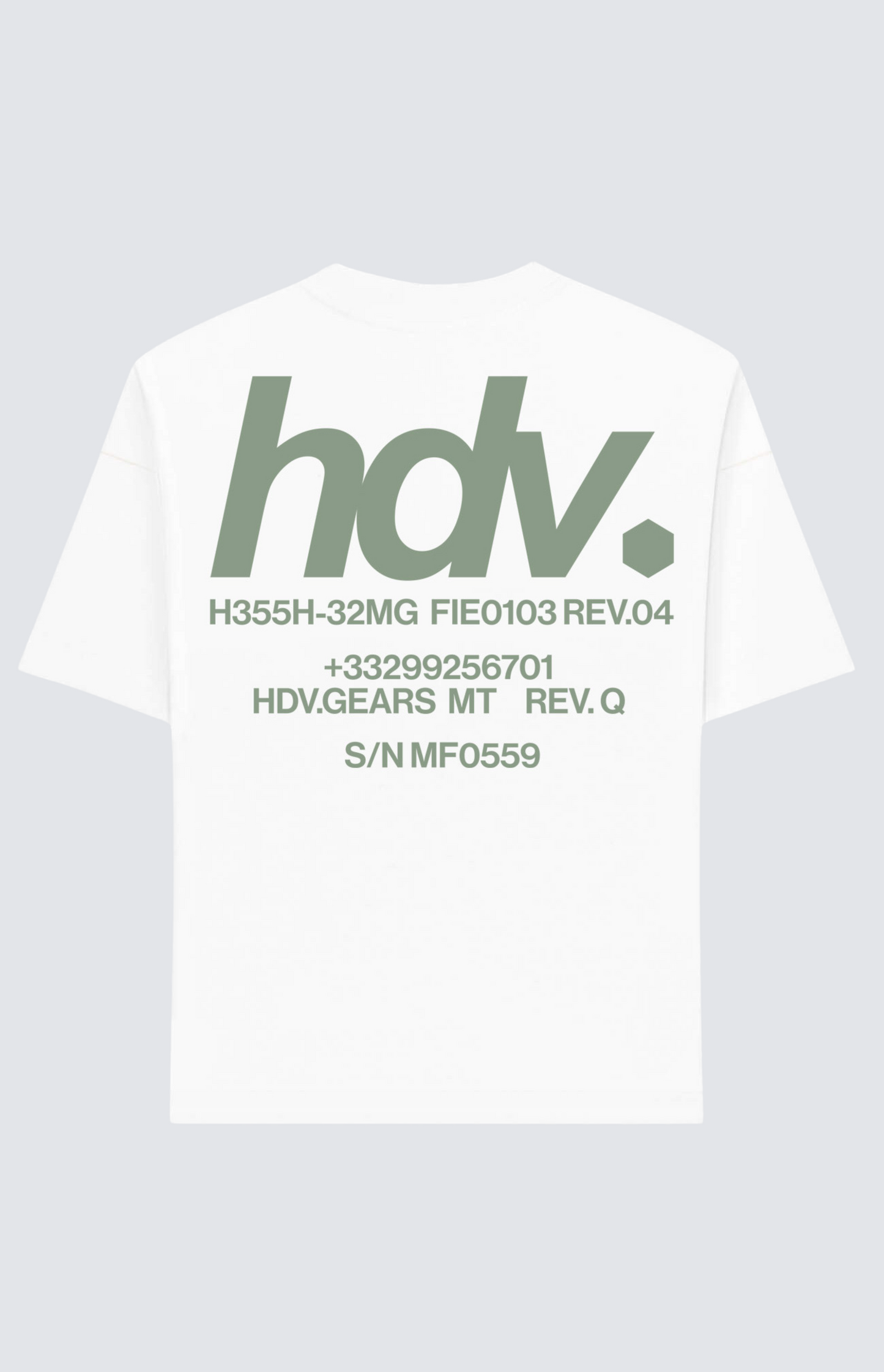 T-shirt HDV - Saturday Tee #4