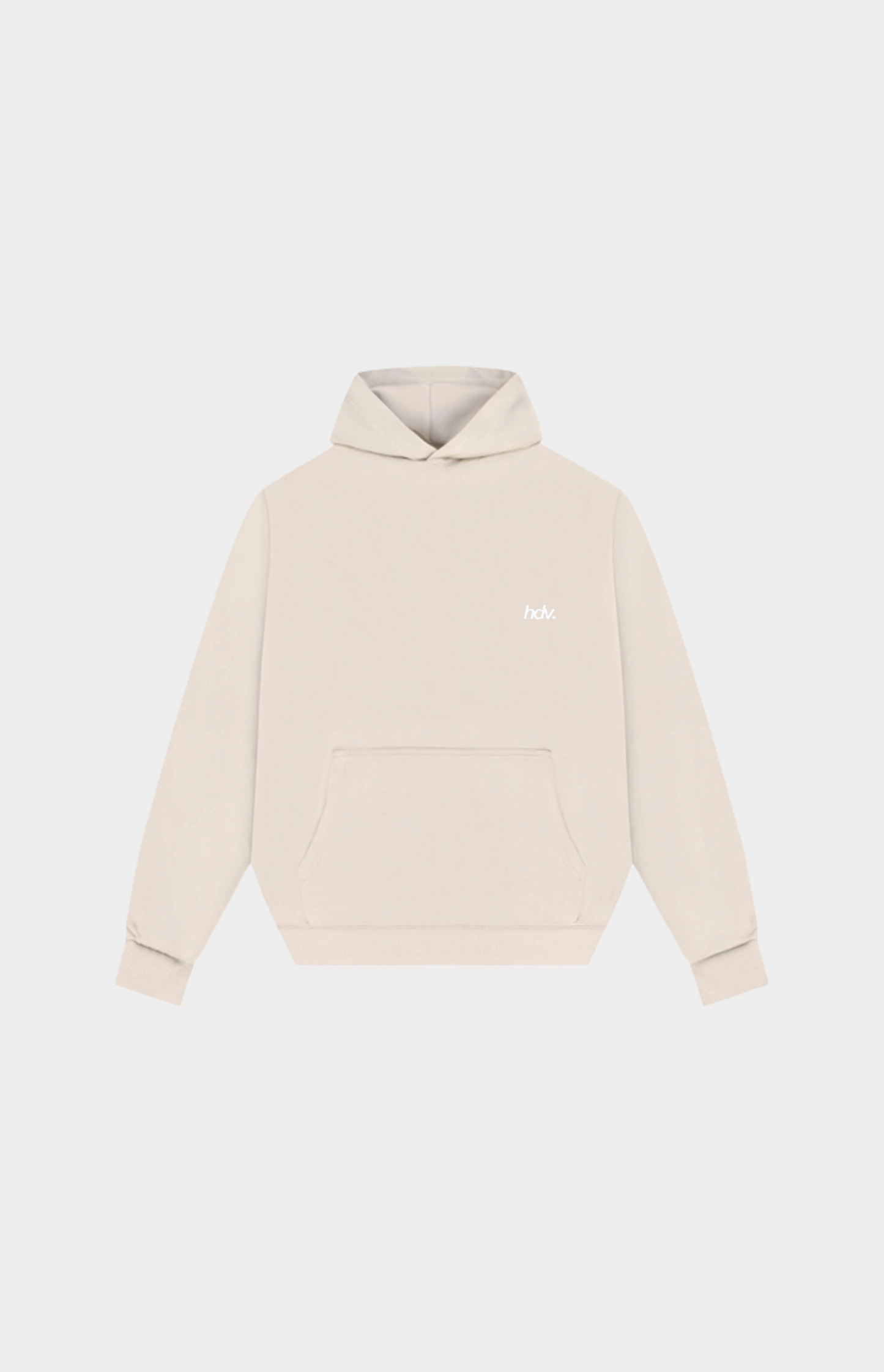 Hoodie HDV basique - Beige