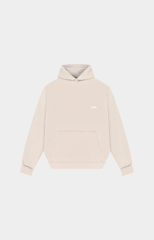 Hoodie HDV basique - Beige