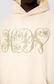 Hoodie Fleurs de la Cour - Beige