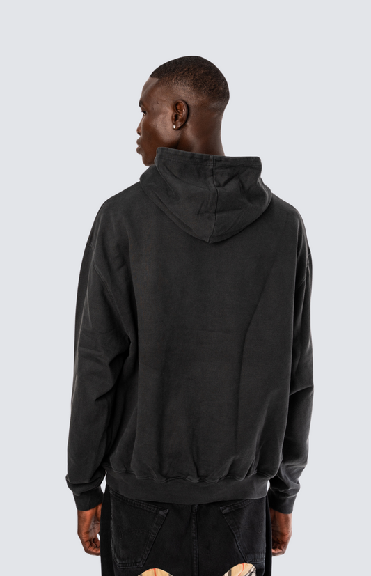 Hoodie Fleurs de la Cour - Noir