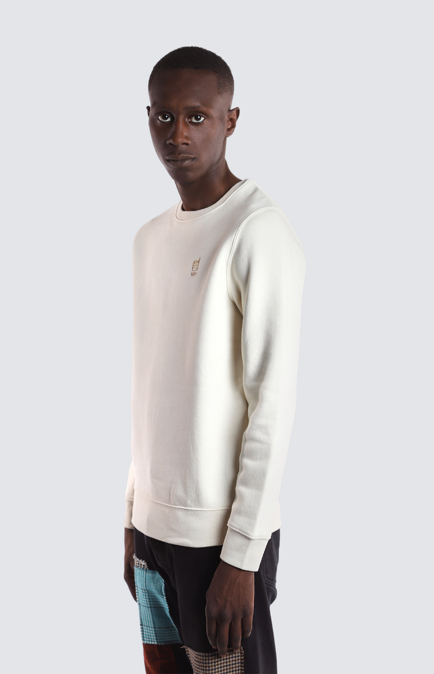 Crewneck Beige Nude - Pot de miel