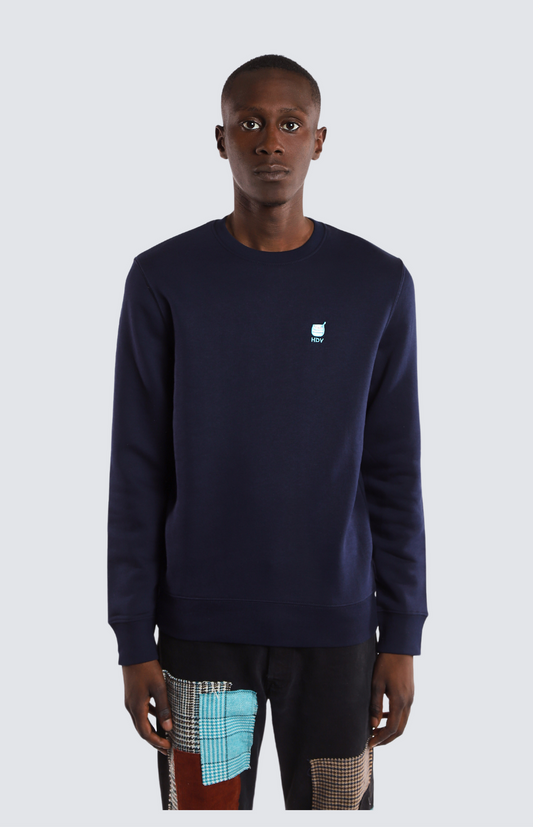 Midnight Blue Crewneck - Pot de Miel