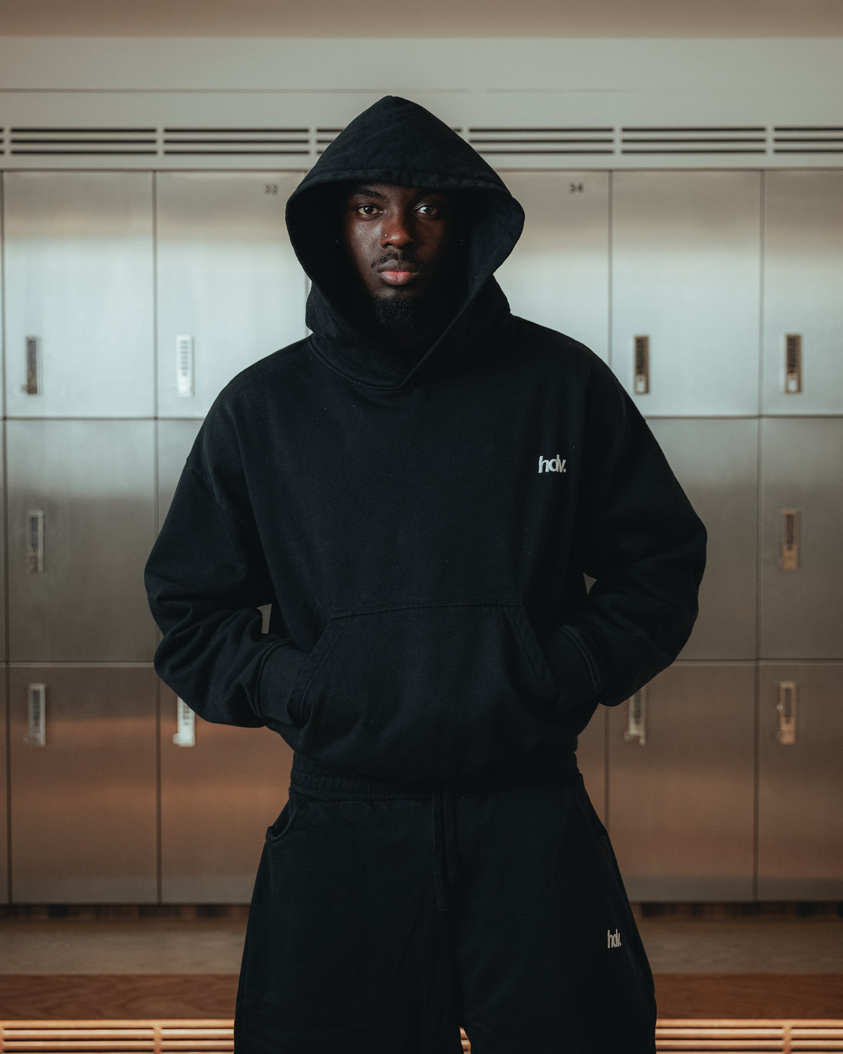 Hoodie HDV Essentiel - Noir