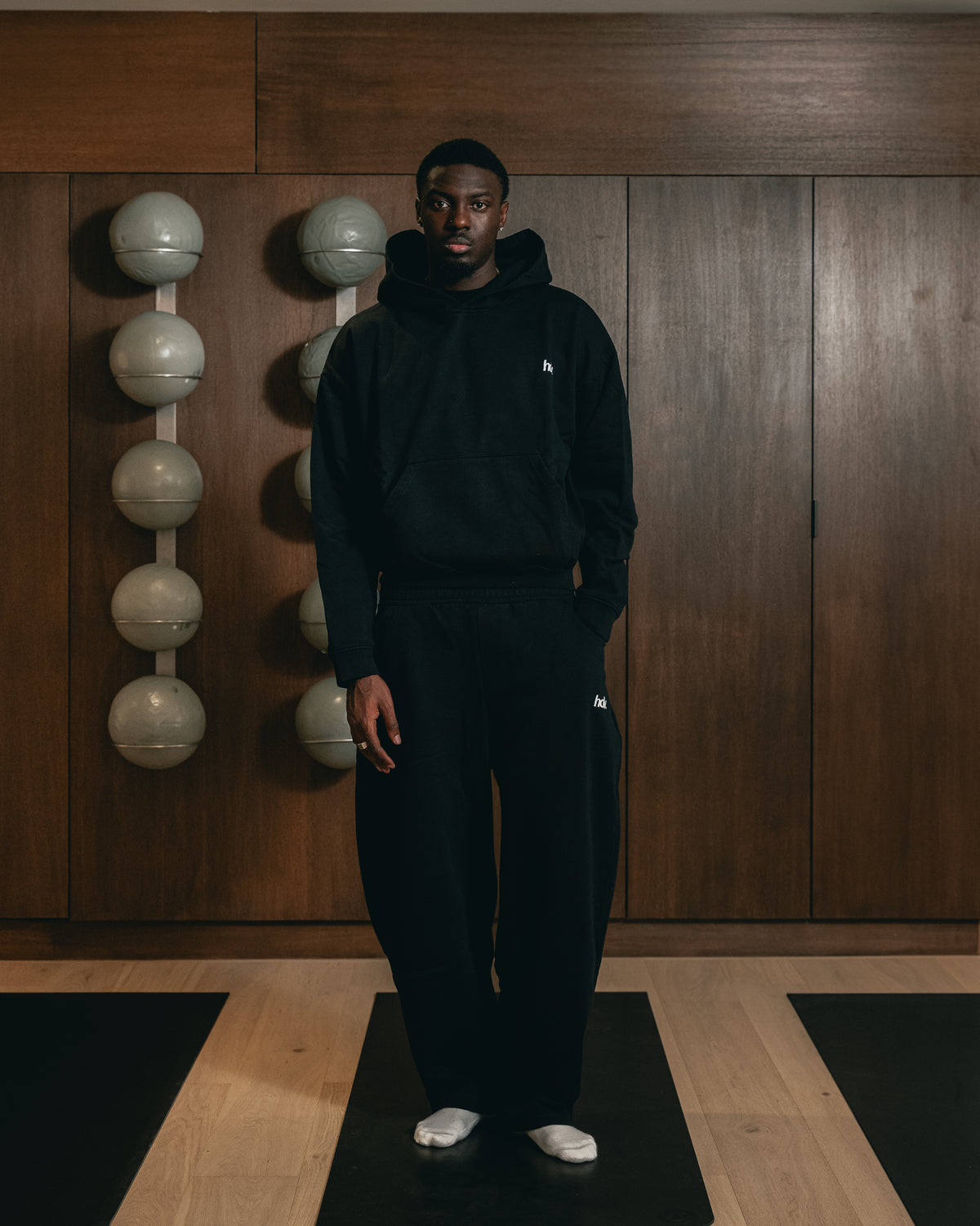 Hoodie HDV Essentiel - Noir