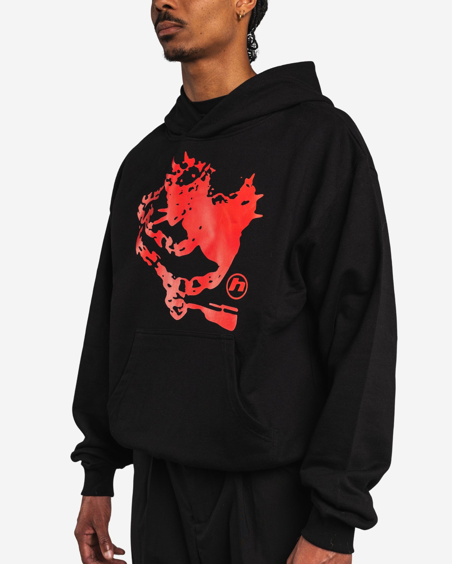 Hoodie médiéval - Noir