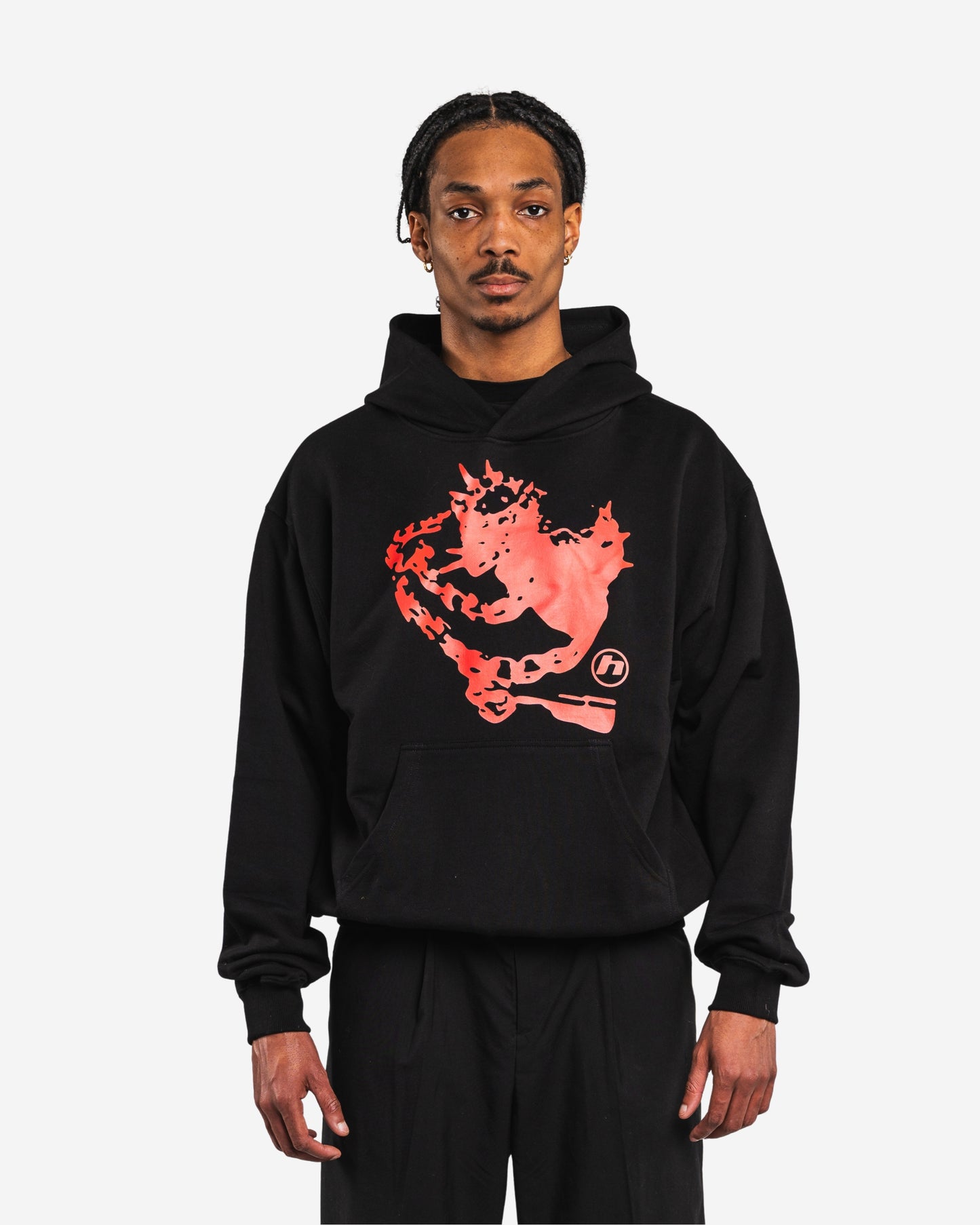 Hoodie médiéval - Noir