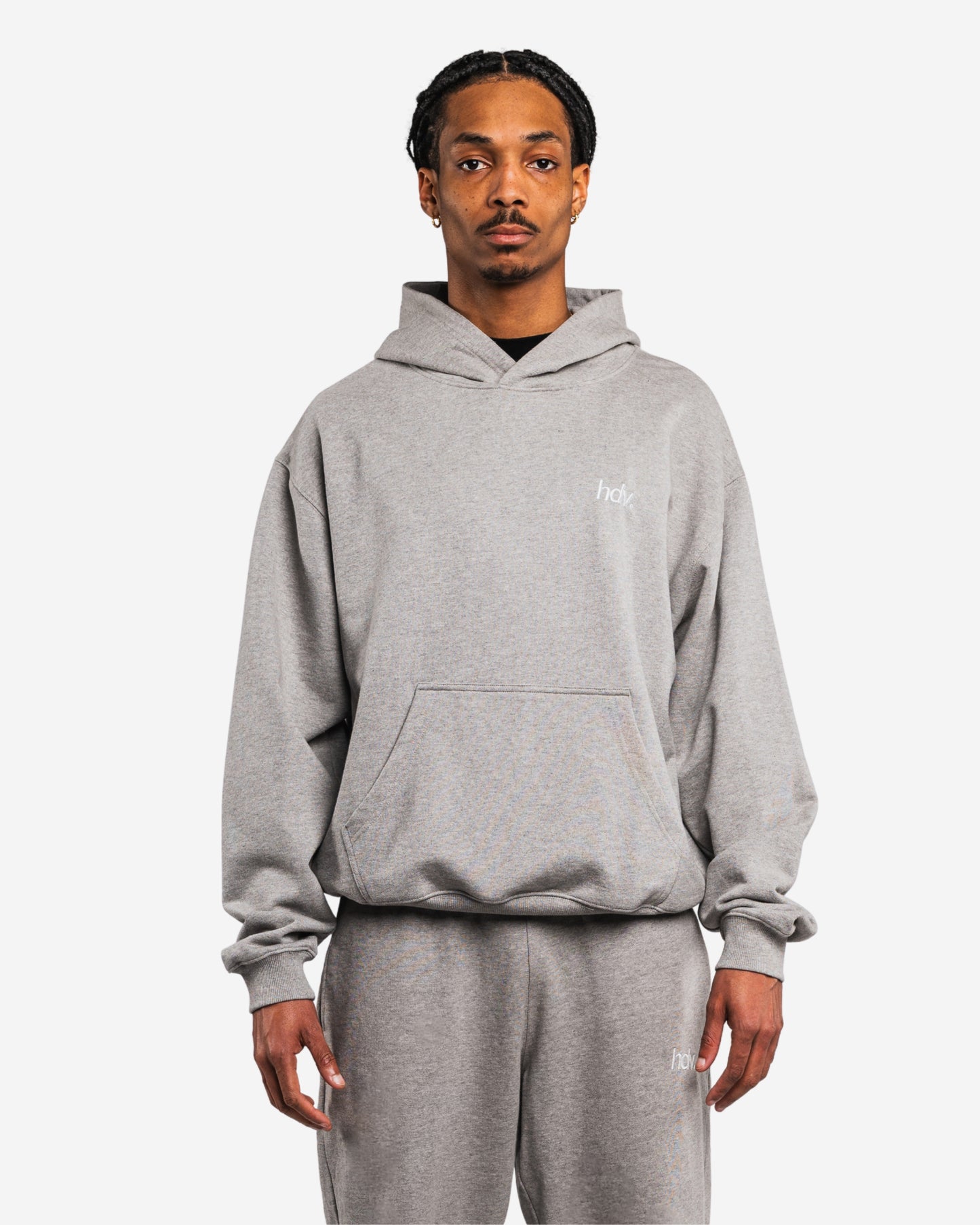 Hoodie HDV Essentiel - Gris