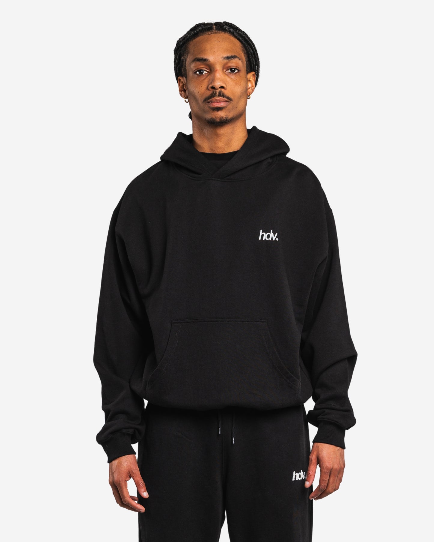 Hoodie HDV Essentiel - Noir