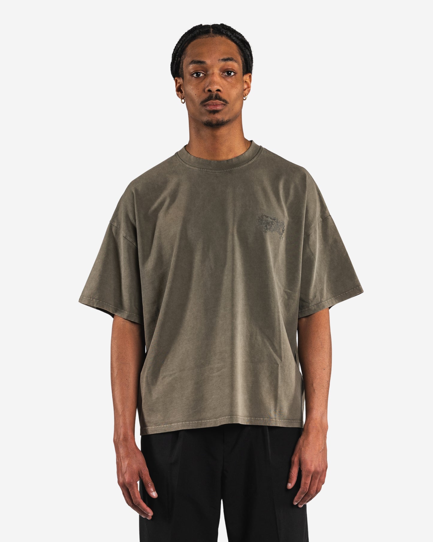 T-shirt médiéval - Olive