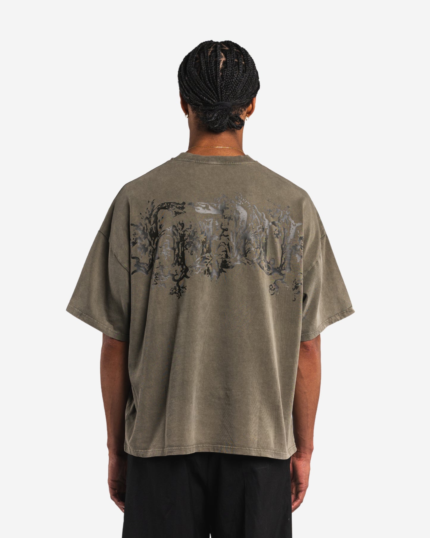 T-shirt médiéval - Olive